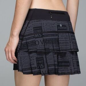 Lululemon Run: Pace Setter Skirt *4-way Stretch